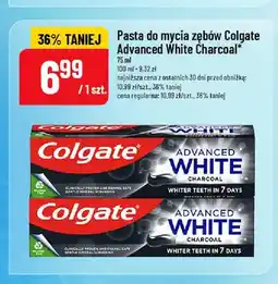 Polomarket Pasta do mycia zębów Colgate Advanced White Charcoal oferta