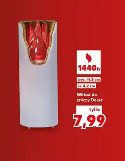 Kaufland Wkład do zniczy Decor oferta