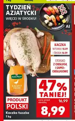 Kaufland Kaczka tuszka Pekin Stoisko Mięsne oferta