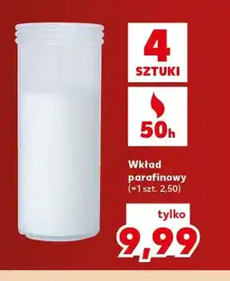 Kaufland Wkład parafinowy 4-pak oferta