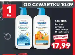 Kaufland Żel pod prysznic Rodzina mirabelka Bambino oferta