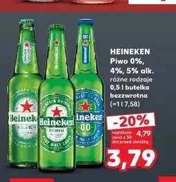 Kaufland Piwo Heineken Silver oferta