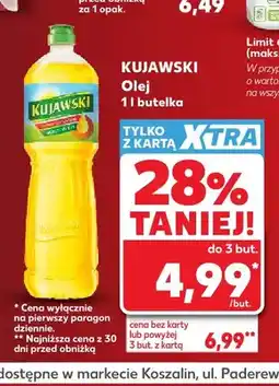 Kaufland Olej rzepakowy Kujawski oferta