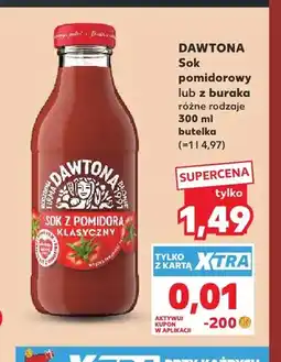 Kaufland Sok pomidorowy Dawtona oferta