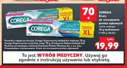 Kaufland Krem do mocowania protez zębowych Corega Supermocny delikatnie miętowy oferta