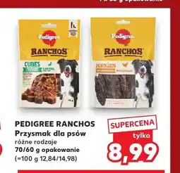 Kaufland Przysmak dla psów Ranchos Cubes Pedigree oferta