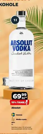 Netto Absolut Vodka oferta