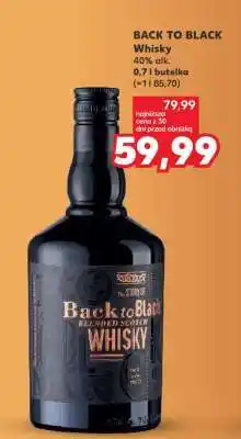 Kaufland BACK TO BLACK Whisky oferta
