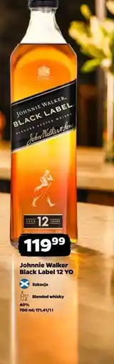 Netto Johnnie Walker Black Label 12 YO oferta