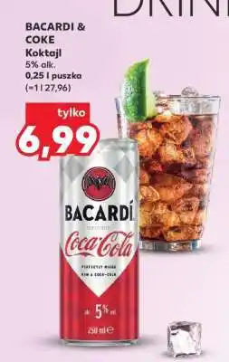 Kaufland BACARDI & COKE Koktajl oferta