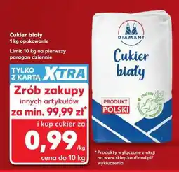 Kaufland Cukier biały oferta