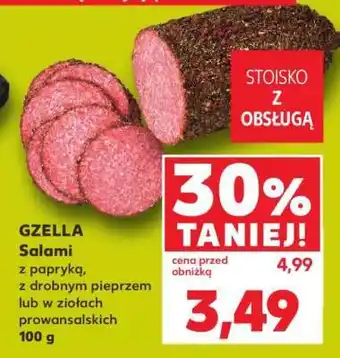 Kaufland GZELLA Salami oferta