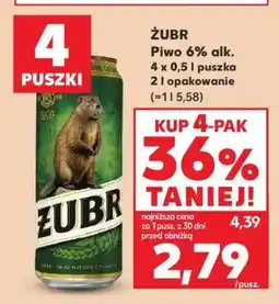Kaufland Żubr oferta