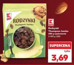 Kaufland RODZYNKI THOMPSON JUMBO oferta