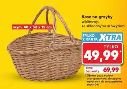 Kaufland Kosz na grzyby oferta