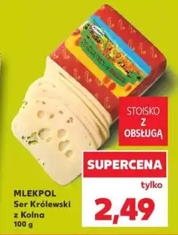 Kaufland MLEKPOL Ser Królewski z Kolna 100 g oferta
