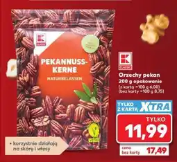 Kaufland Orzechy pekan 200 g opakowanie oferta