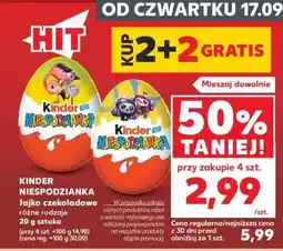 Kaufland Kinder niespodzianka oferta
