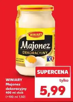 Kaufland Winiary majonez dekoracyjny oferta