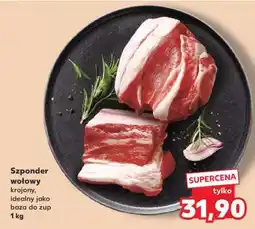 Kaufland Szponder wołowy oferta