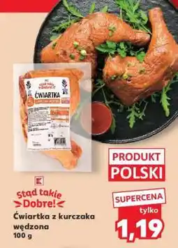Kaufland Ćwiartka z kurczaka wędzona oferta