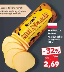 Kaufland SERENADA Salami Królewieckie ser wędzony 100 g oferta