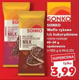 Kaufland SONKO Wafle ryżowe lub kukurydziane oferta
