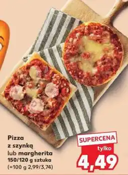 Kaufland Pizza z szynką lub margherita oferta