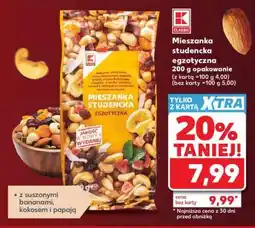 Kaufland Mieszanka studencka egzotyczna oferta