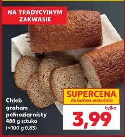 Kaufland Chleb graham pełnoziarnisty 480 g sztuka oferta