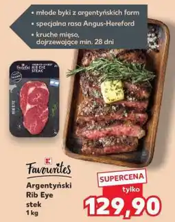 Kaufland Argentyński Rib Eye stek 1 kg oferta
