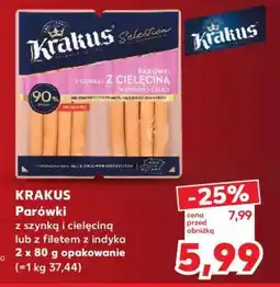 Kaufland KRAKUS Parówki oferta