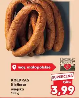 Kaufland KOŁDRAS Kiełbasa wiejska 100 g oferta
