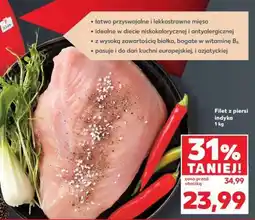 Kaufland Filet z piersi indyka 1 kg oferta