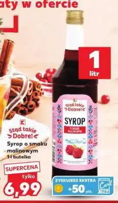 Kaufland Syrop o smaku malinowym oferta