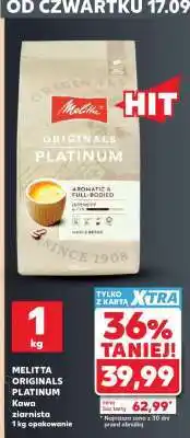 Kaufland MELITTA ORIGINALS PLATINUM oferta