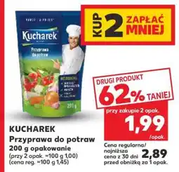 Kaufland KUCHAREK Przyprawa do potraw 200 g opakowanie oferta