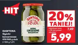 Kaufland DAWTONA Ogórki konserwowe oferta