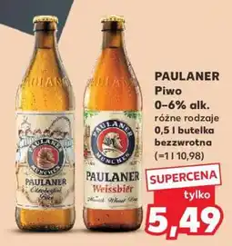 Kaufland PAULANER Piwo 0-6% alk oferta