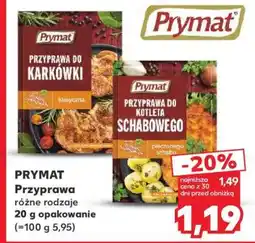Kaufland PRYMAT Przyprawa różne rodzaje oferta