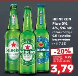 Kaufland HEINEKEN Piwo 0%, 4%, 5% alk oferta