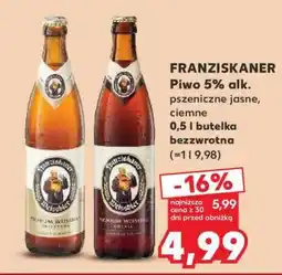 Kaufland FRANZISKANER Piwo 5% alk oferta