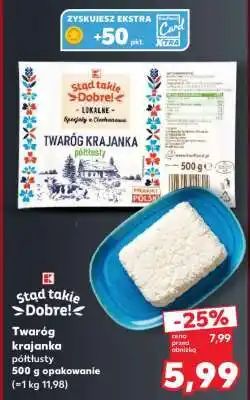 Kaufland Twaróg krajanka, półtłusty oferta