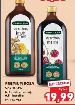Kaufland PREMIUM ROSA Sok 100% oferta