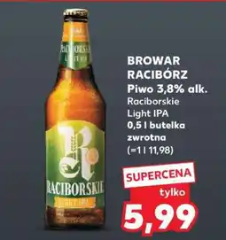 Kaufland Raciborskie Light IPA oferta