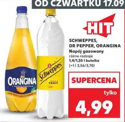 Kaufland SCHWEPPES, DR PEPPER, ORANGINA oferta