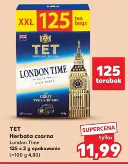 Kaufland TET Herbata czarna London Time oferta