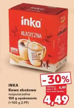Kaufland INKA Kawa zbożowa rozpuszczalna oferta