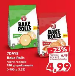 Kaufland 7DAYS Bake Rolls oferta