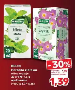 Kaufland BELIN Herbata ziołowa oferta